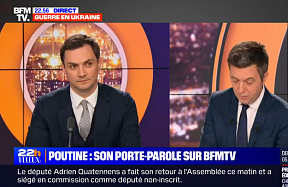 Alexander Makogonov, porte-parole de l'ambassade de Russie en France sur BFM TV
