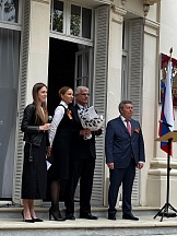 La réception à l’occasion de la célébration du 80e anniversaire de la Victoire dans la Grande Guerre patriotique