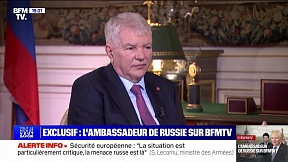 Интервью Посла России во Франции А. Ю. Мешкова на телеканале «BFMTV».